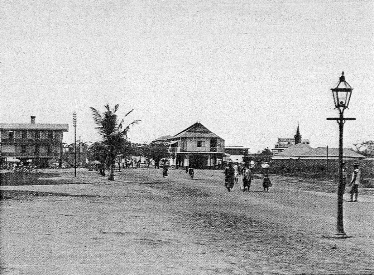 Accra östlicherStadtteil, Accra, Ghana, 1900