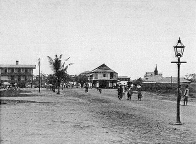 Accra östlicherStadtteil, Accra, 1900