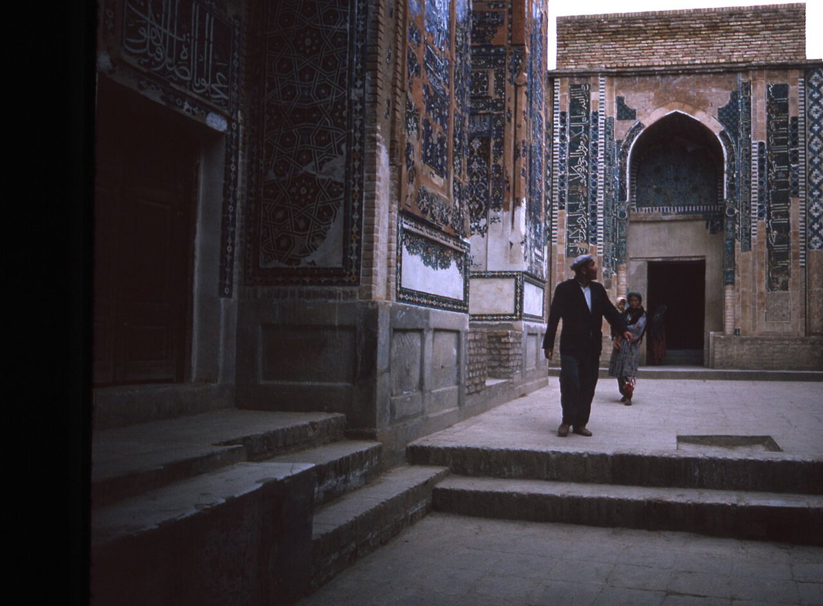 The Shah-i-Zinda necropolis, Samarkand, Uzbekistan, 1964