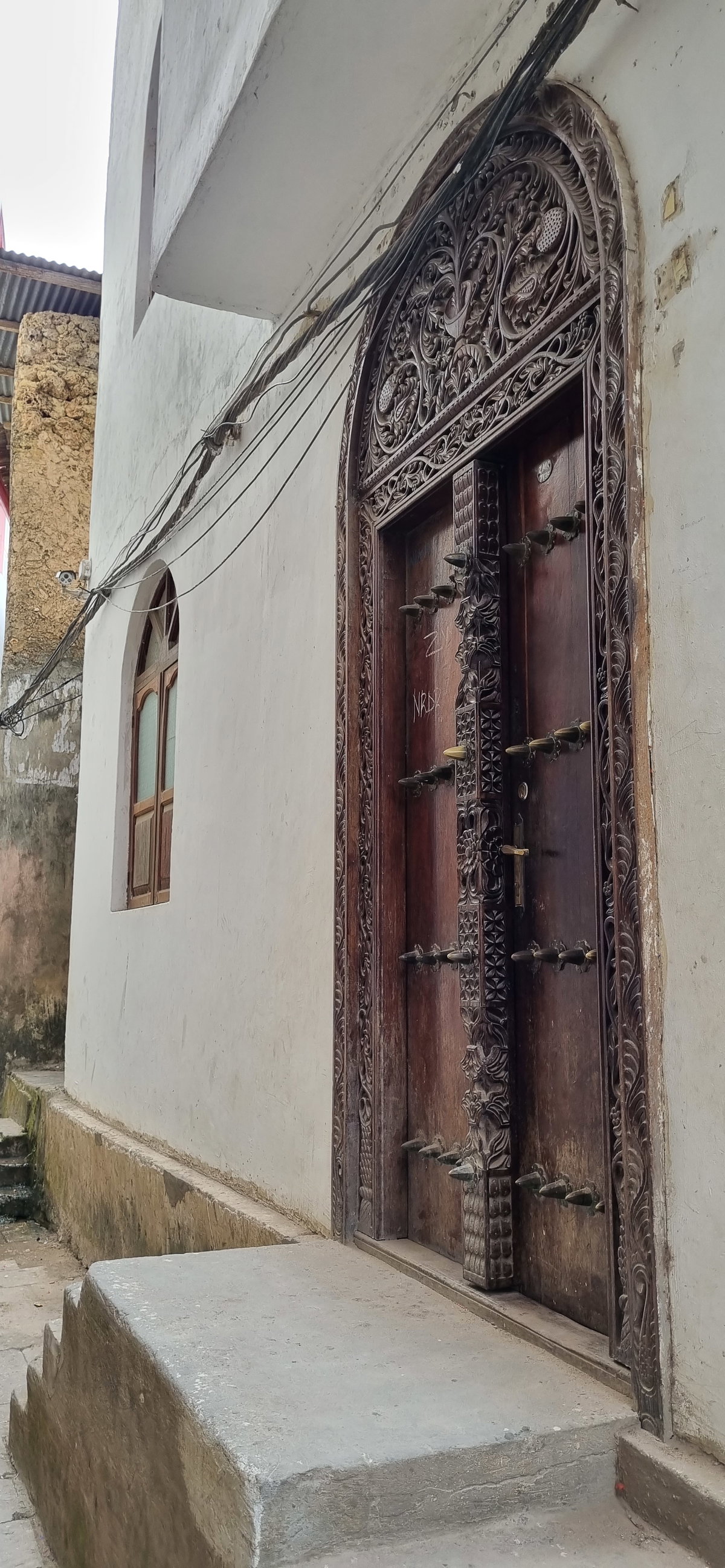 Architectural details Stonetown 108, Zanzibar City, Tanzania, 2022
