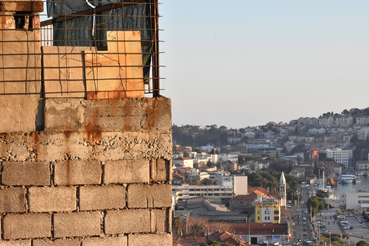 Brick, Dubrovnik, Croatia, 2017