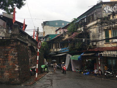 Đông-Hoa Gate and Đào Duy Từ Street, Hanoi, 2018