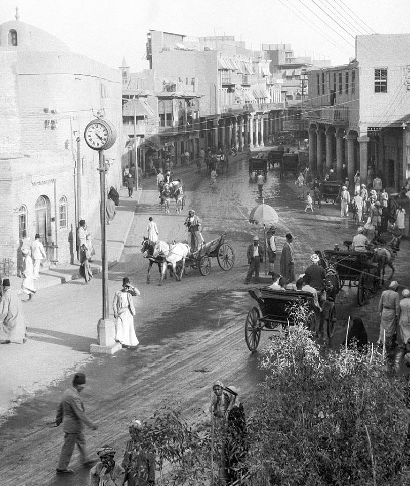 Rashid Street, Baghdad, Baghdad, Iraq, 1925