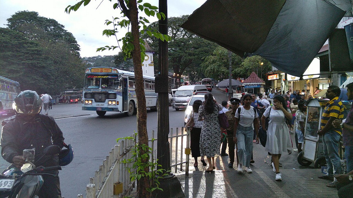 Street scene in Kandy, Sri Lanka, Kandy, Sri Lanka, 2023