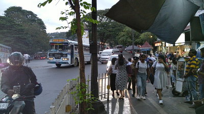 Street scene in Kandy, Sri Lanka, Kandy, 2023
