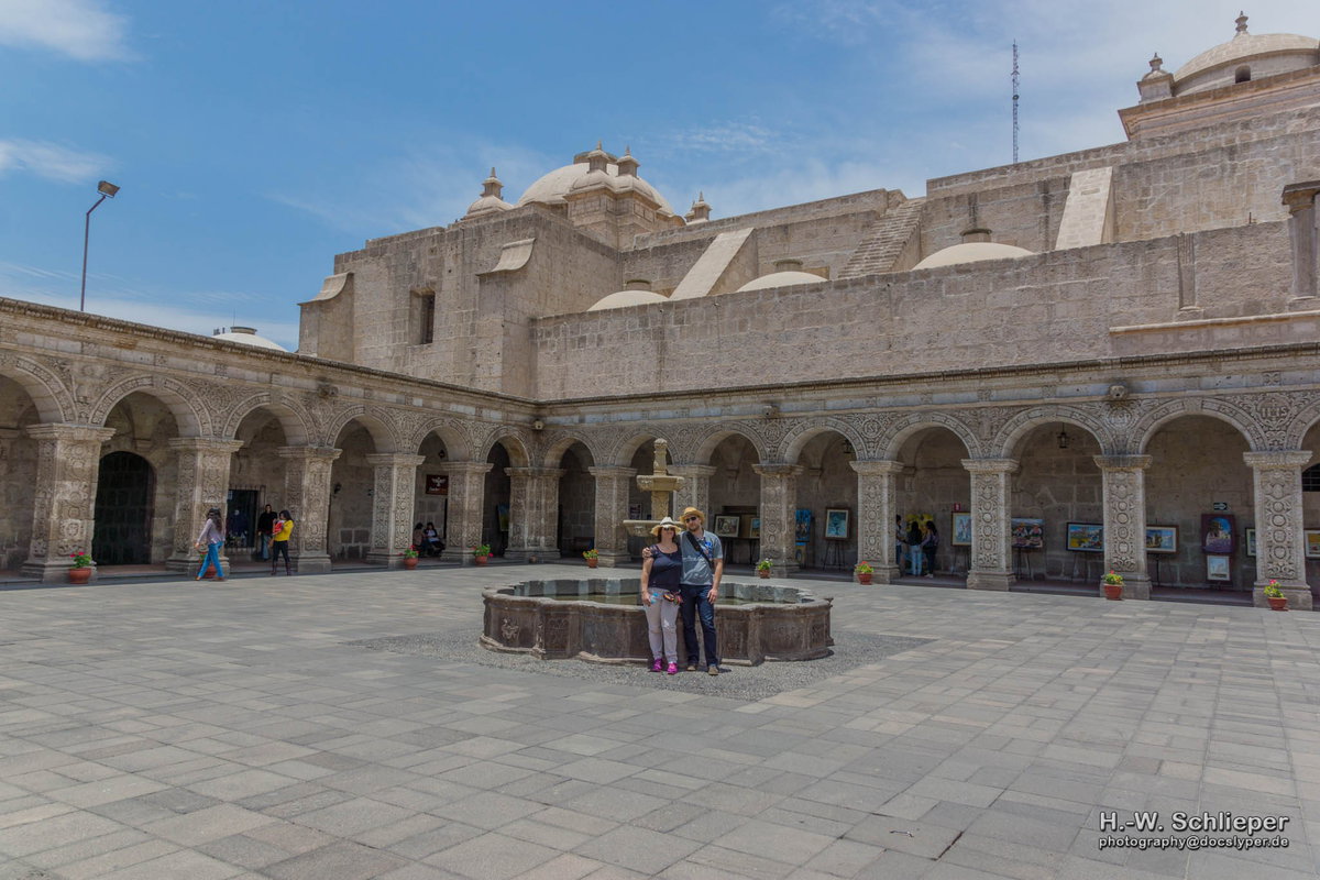 Claustros de la Iglesia Compañia de Jesus, Arequipa, Arequipa, Peru, 2015