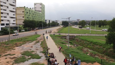 Tetteh Quarshie Interchange 1, Accra — photos through time