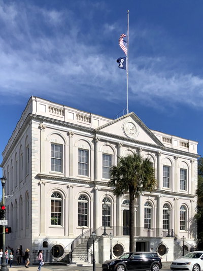 Charleston City Hall, French Quarter, Charleston, SC, Charleston, 2019