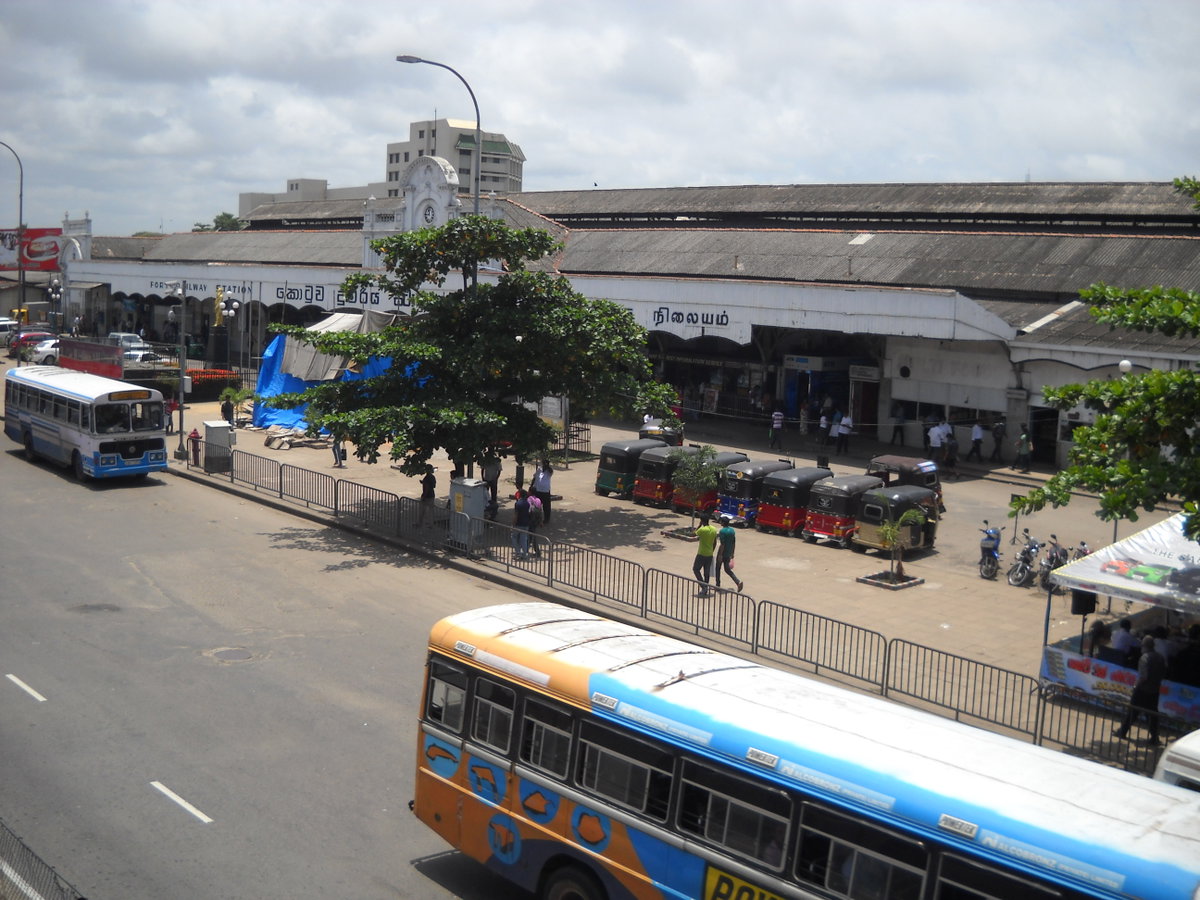 Colombo Fort Railway Station 5, Colombo, Sri Lanka, 2013