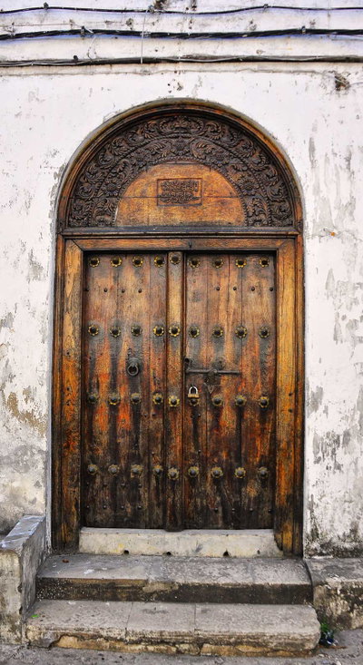 Traditional Door, Zanzibar, Zanzibar, 2012