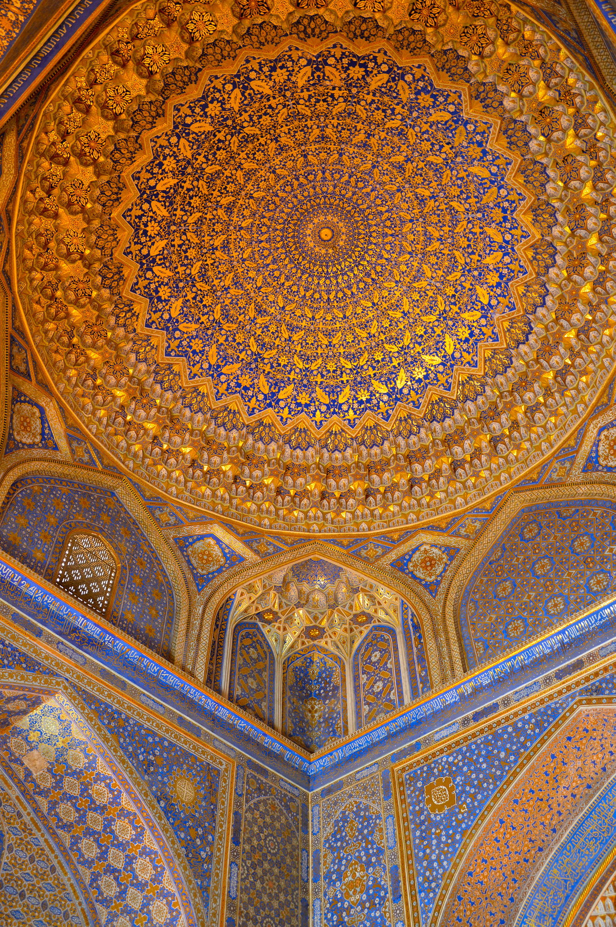 Mosque Interior, Samarkand, Uzbekistan, 2015
