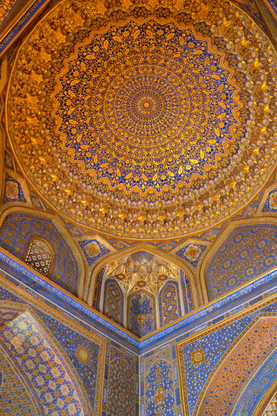 Mosque Interior, Samarkand, 2015
