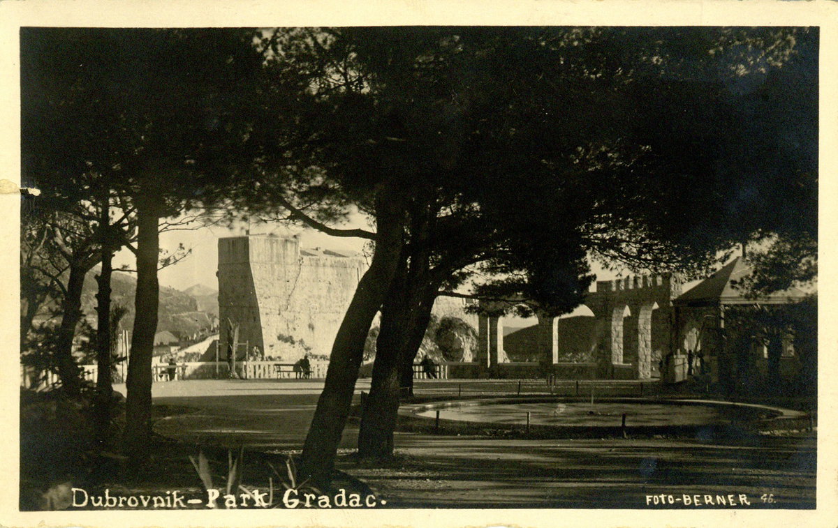 EU: Dubrovnik : park Gradac (1934), Dubrovnik, Croatia, 1934