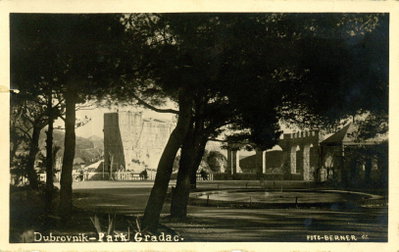 EU: Dubrovnik : park Gradac (1934), Dubrovnik, 1934