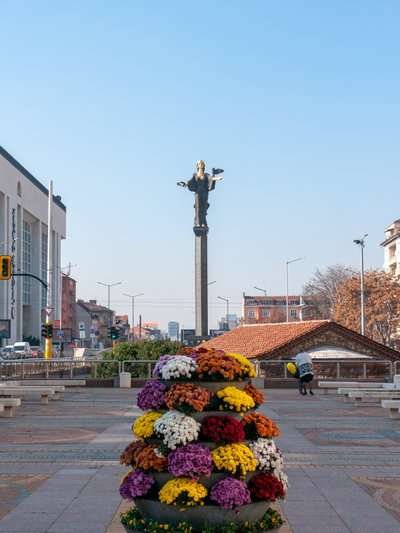 Independence Square, Sofia (P1070774), Sofia, 2018