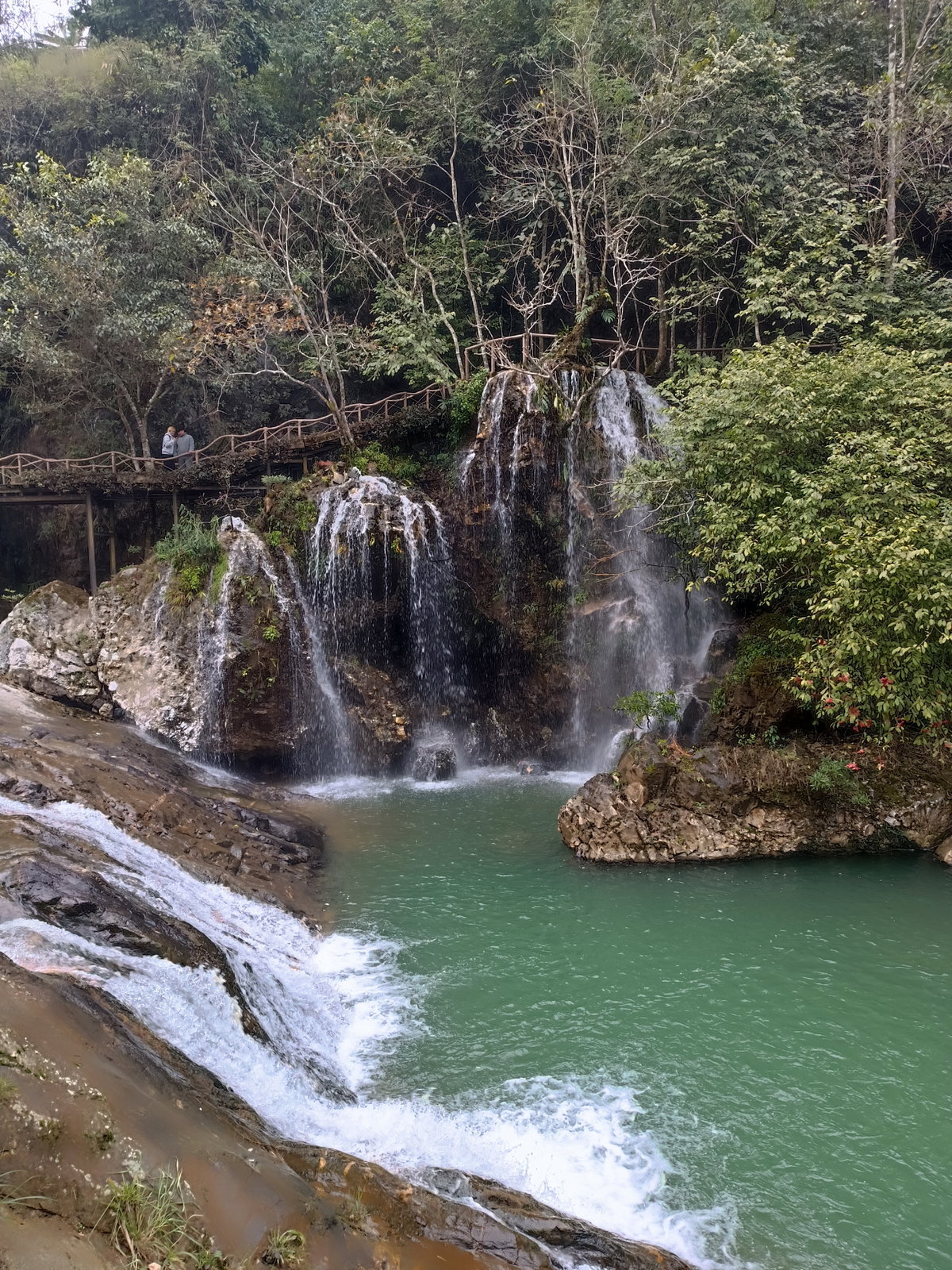 Waterfall view 2, Sa Pa, Vietnam, 2025
