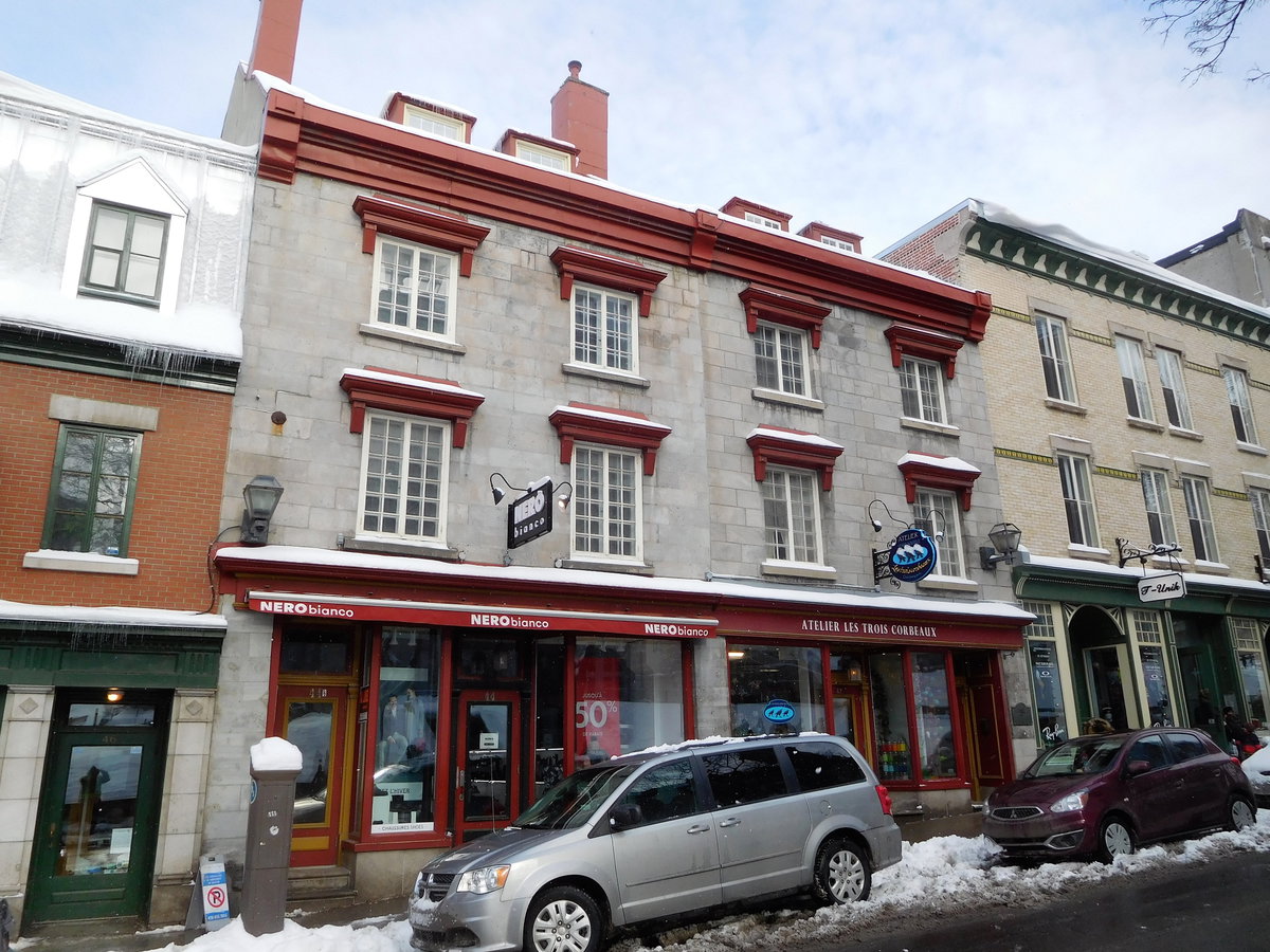 42-44, cote de la Fabrique - 01, Quebec City, Canada, 2020