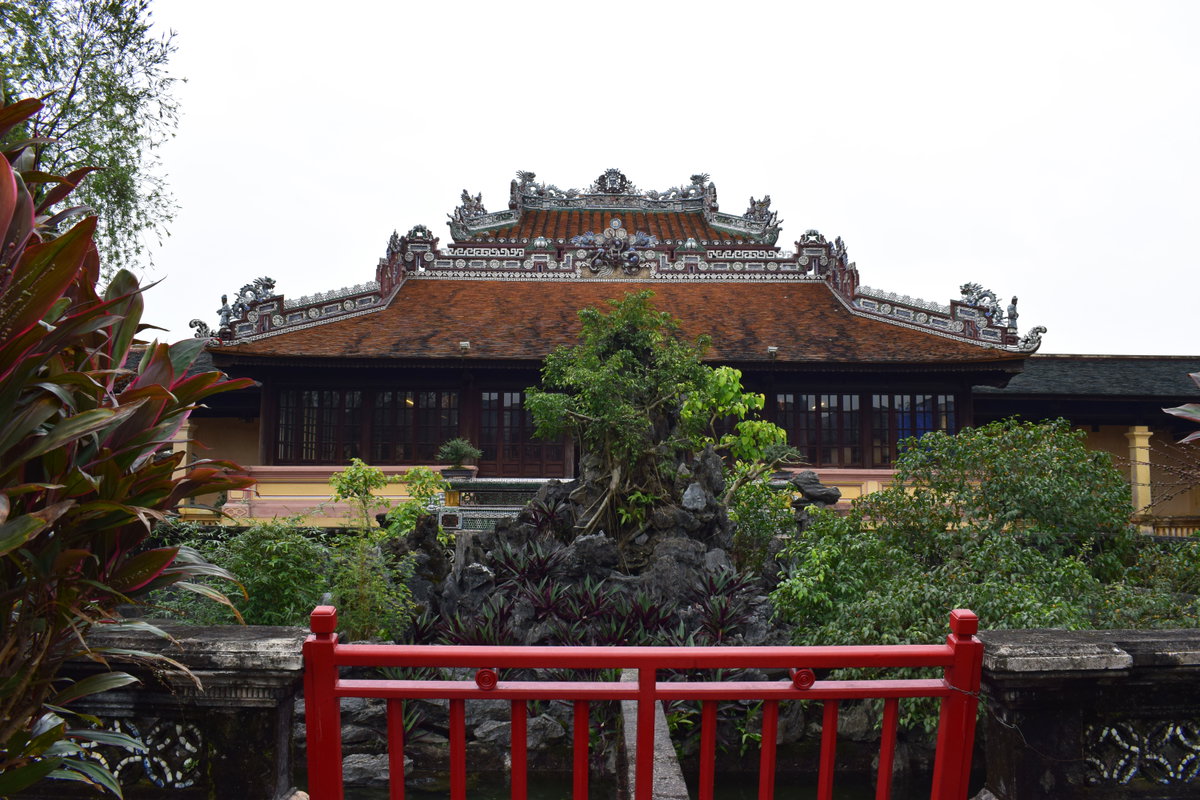 Inside the Purple Forbidden City, Huế, Hue, Vietnam, 2018