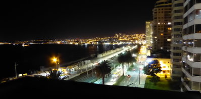Valparaiso at night, Valparaíso, 2019