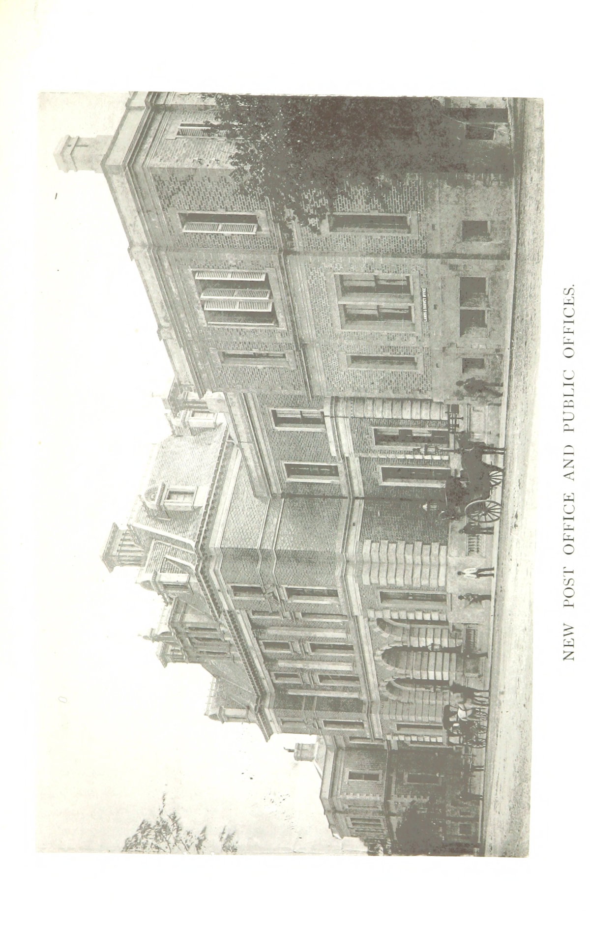 EU: post office from "Western Australia in By Francis Hart. [With maps and plates.]". (1892), Perth, Australia, 1892