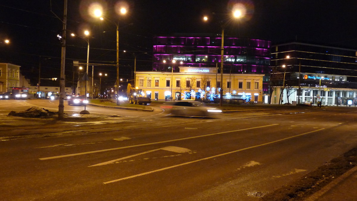 Viru roundabout in Tallinn, Tallinn, Estonia, 2014