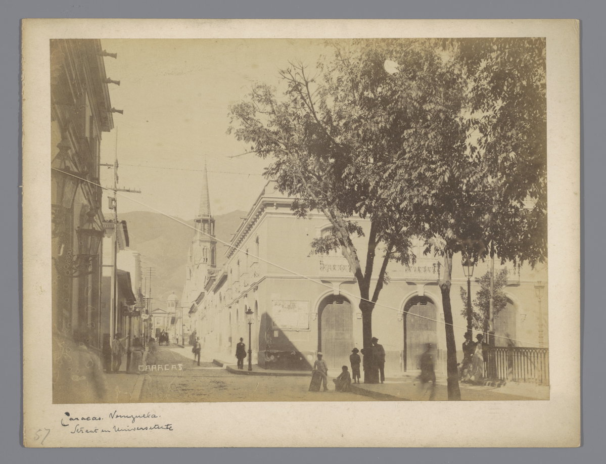 EU: Straatgezicht in Caracas (1850), Caracas, Venezuela, 1850