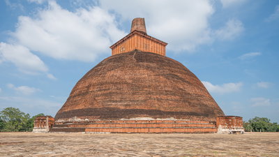 SL Anuradhapura Jetavanaramaya Stupa, Anuradhapura, 2020