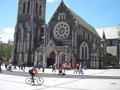 Christchurch Cathedral before earthquake, Christchurch, 2004