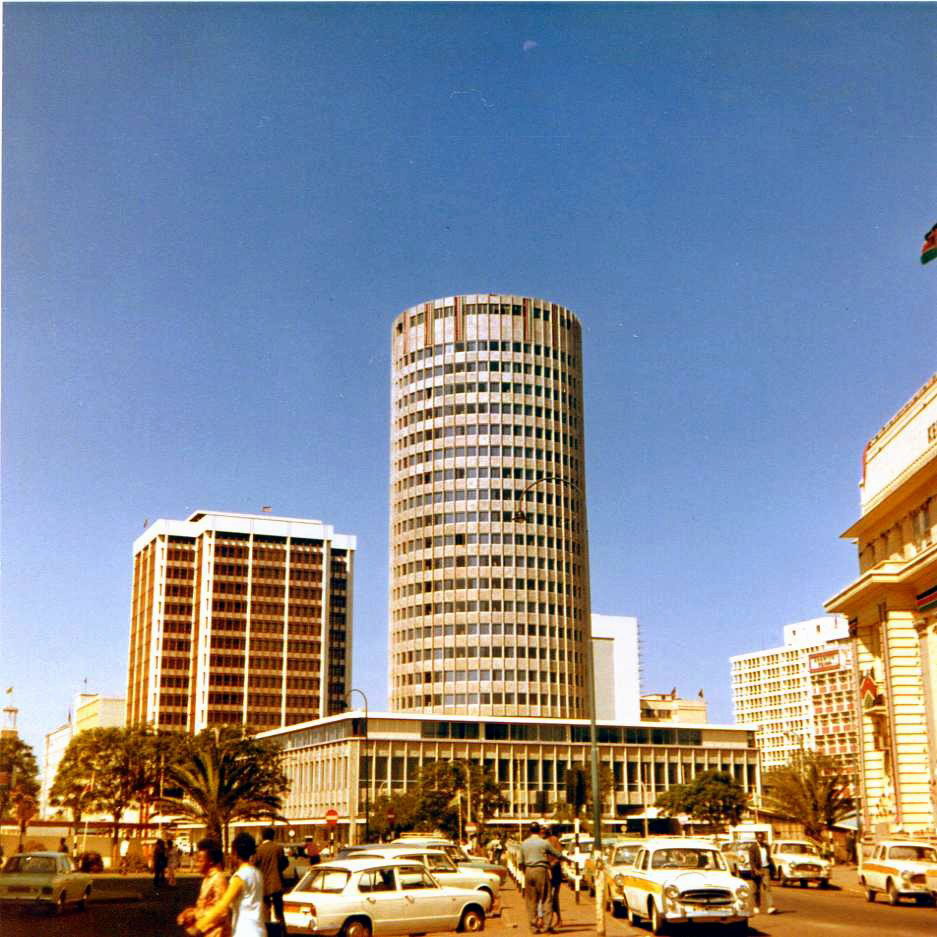Hilton hotel in Nairobi, Nairobi, Kenya, 1973
