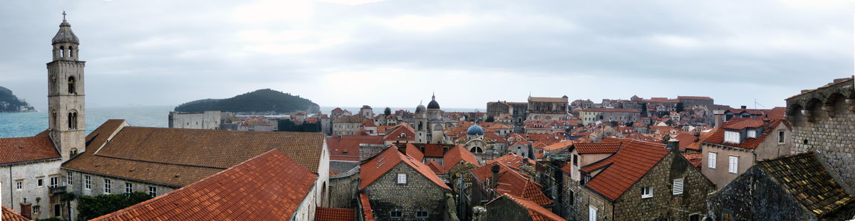 Dubrovnik Panorama, Dubrovnik, Croatia, 2013