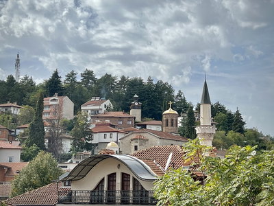 Ohrid, North Macedonia 2022 - Rooftops View, Ohrid, 2022