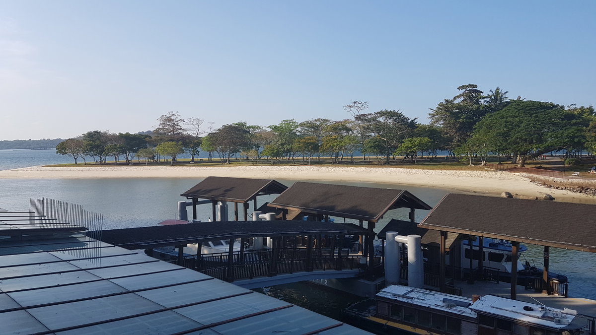 Changi village - changi point ferry terminal and beach, Singapore, Singapore, 2018