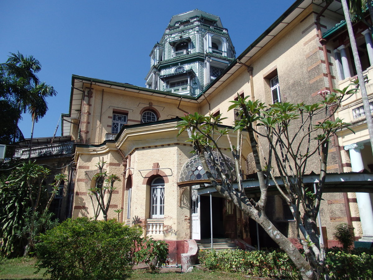 Chin Tsong Palace (Fine Art School), Yangon, Myanmar, 2014
