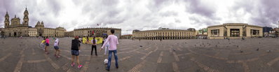 Panorámica Plaza de Bolívar Bogotá, Bogotá, 2016
