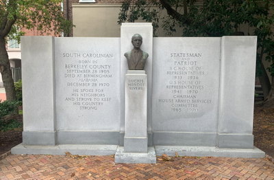 Mendel Rivers monument, Charleston, 2022