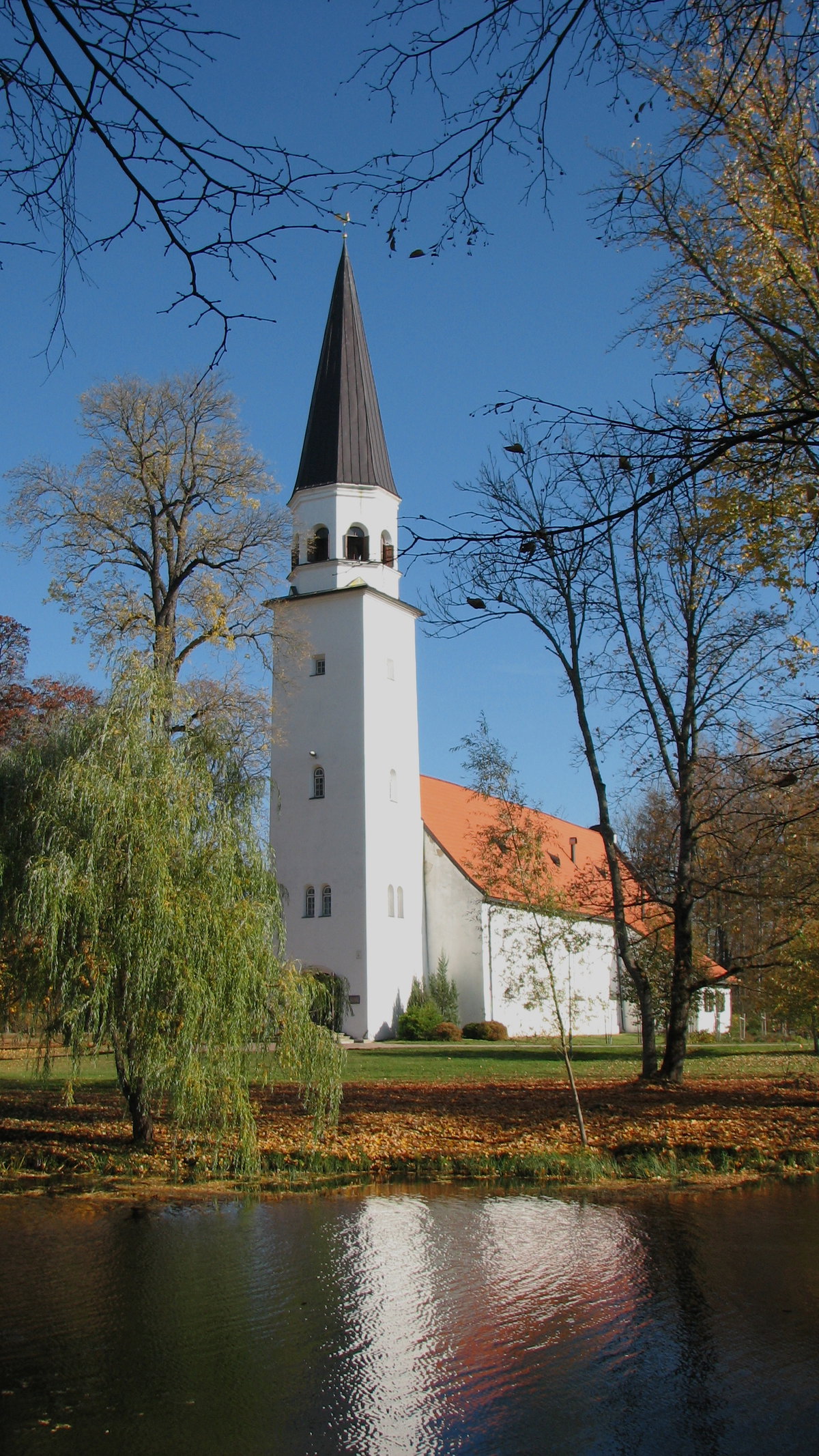 Sigulda.Lutheran church, Sigulda, Latvia, 2018