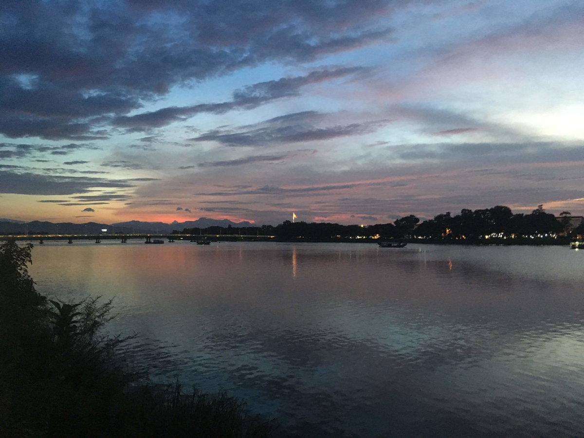 Sunset on the Perfume River 9, Hue, Vietnam, 2018