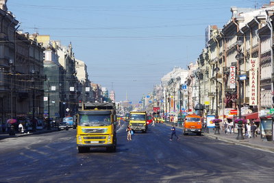 Nevsky Prospect, Saint Petersburg, 2013