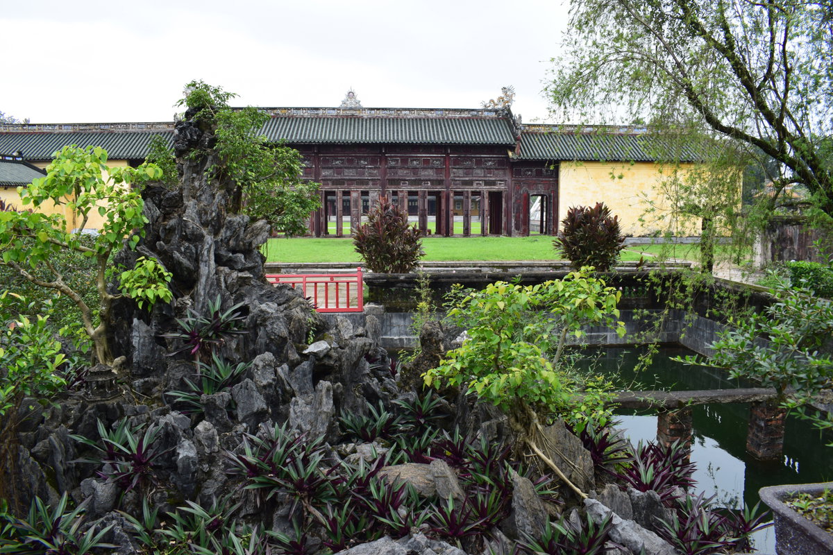 Inside the Purple Forbidden City, Huế, Hue, Vietnam, 2018