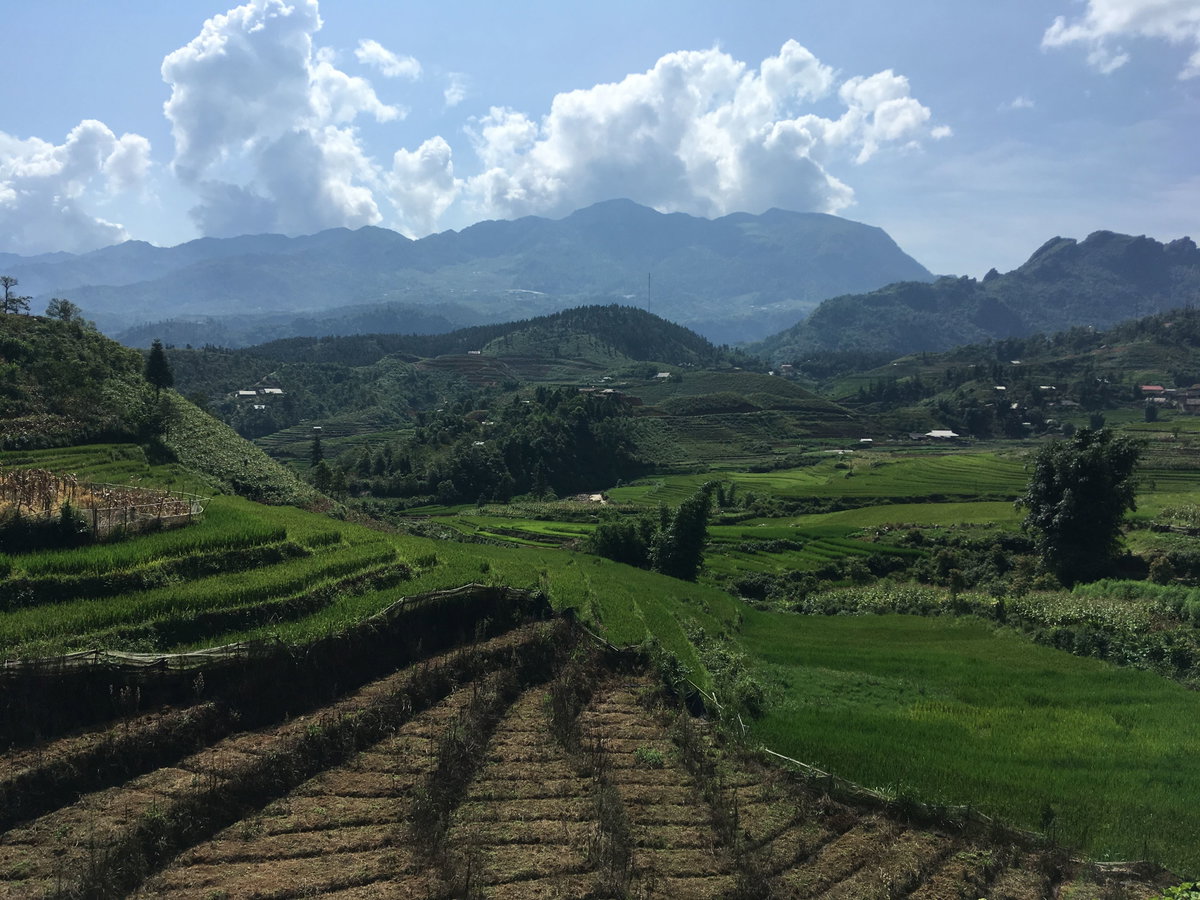 Landscape in Sa Pa 3, Sa Pa, Vietnam, 2018
