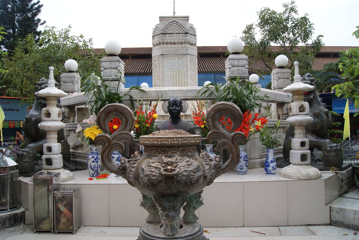 Monument in Binh Tay Market, Ho Chi Minh City, Vietnam, Ho Chi Minh City, Vietnam, 2012
