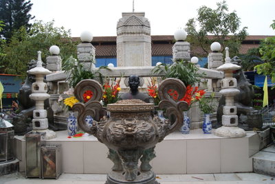 Monument in Binh Tay Market, Ho Chi Minh City, Vietnam, Ho Chi Minh City, 2012