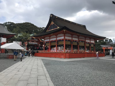 Outer Haiden of Fushimi Inari Grand Shrine 4, Kyoto, 2019