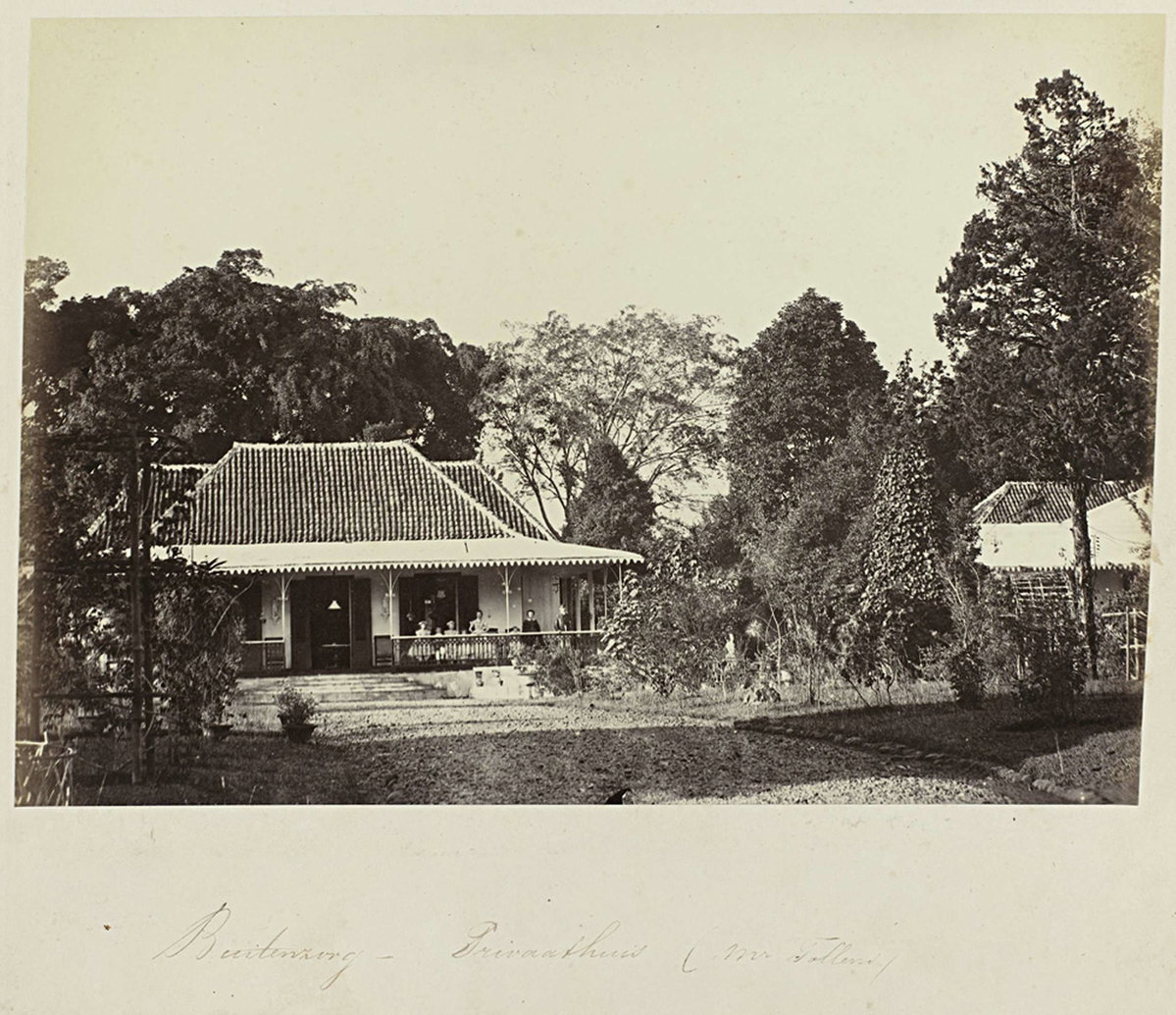 EU: Buitenzorg - Privaathuis (Mr. Tollens) (1863), Bogor, Indonesia, 1863