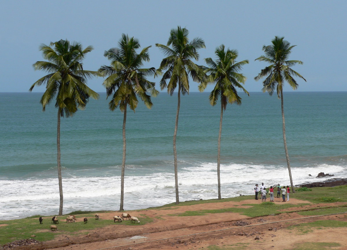 View from St George's Castle, Elmina, Ghana, 2006