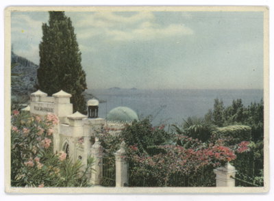 EU: Dubrovnik - Villa Scheherazade (1956), Dubrovnik, 1956