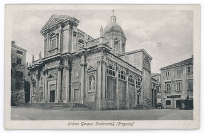 EU: Dubrovnik - Cathedral (1926), Dubrovnik, 1926