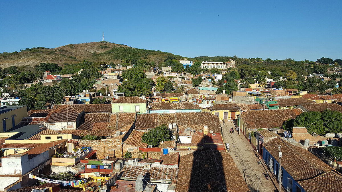Trinidad panorama from museo de bandidos2, Trinidad, Cuba, 2019