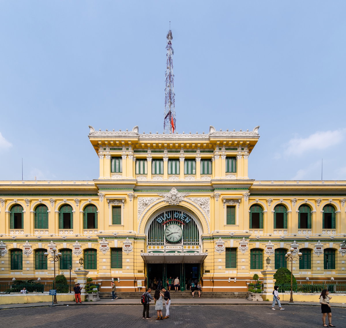 Ho Chi Minh City, Central Post Office, Ho Chi Minh City, Vietnam, 2020