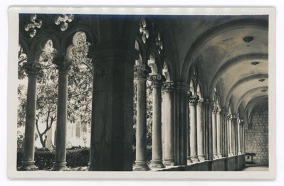 EU: Dubrovnik - Cloister of a Dominican Monastery (1935), Dubrovnik, 1935